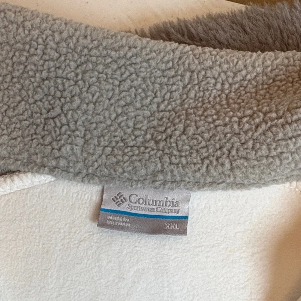 NWOT Columbia Fleece Sherpa Pullover - Picture 3 of 3